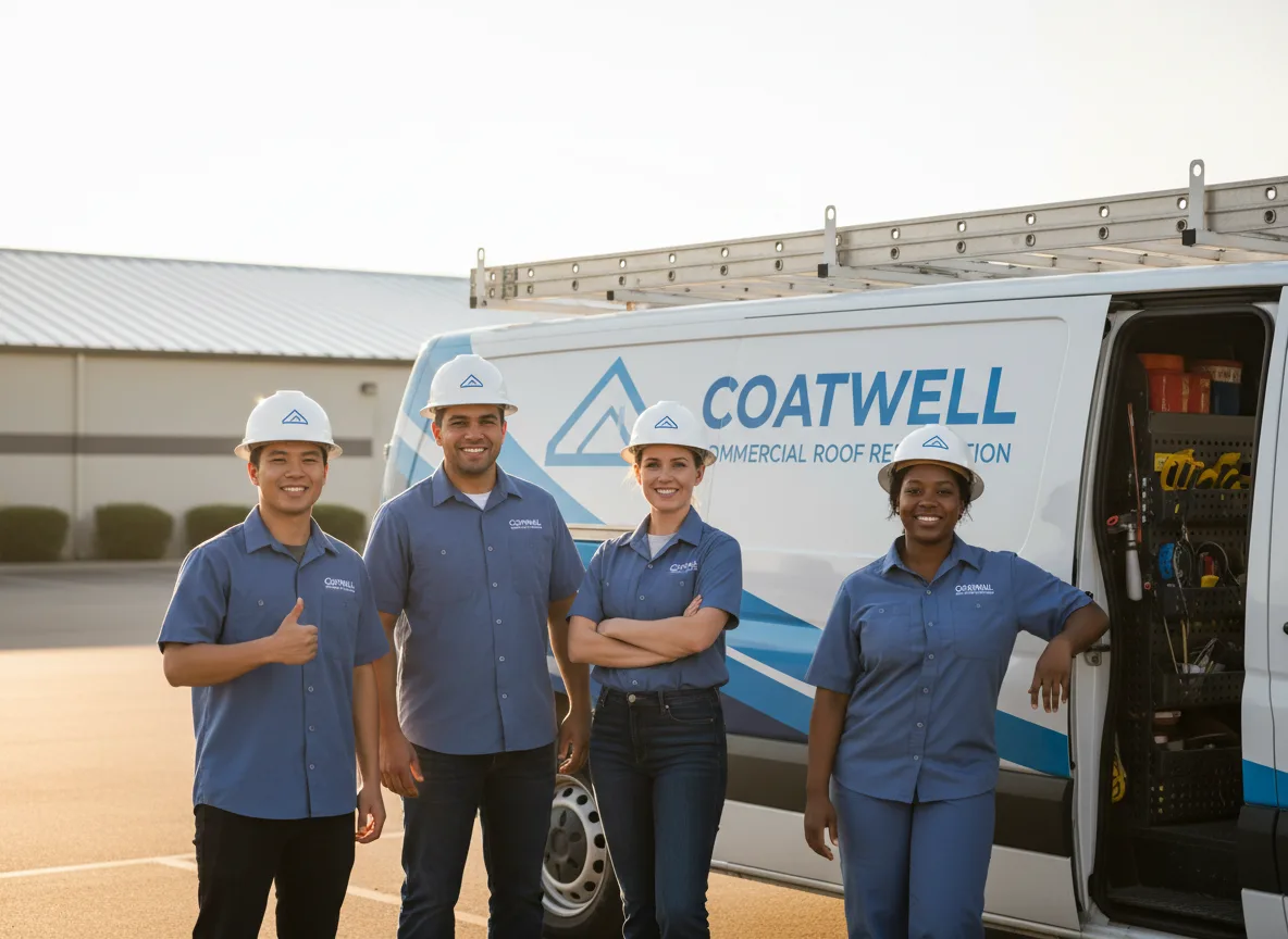 Commercial roof coating company in Dalton, OH